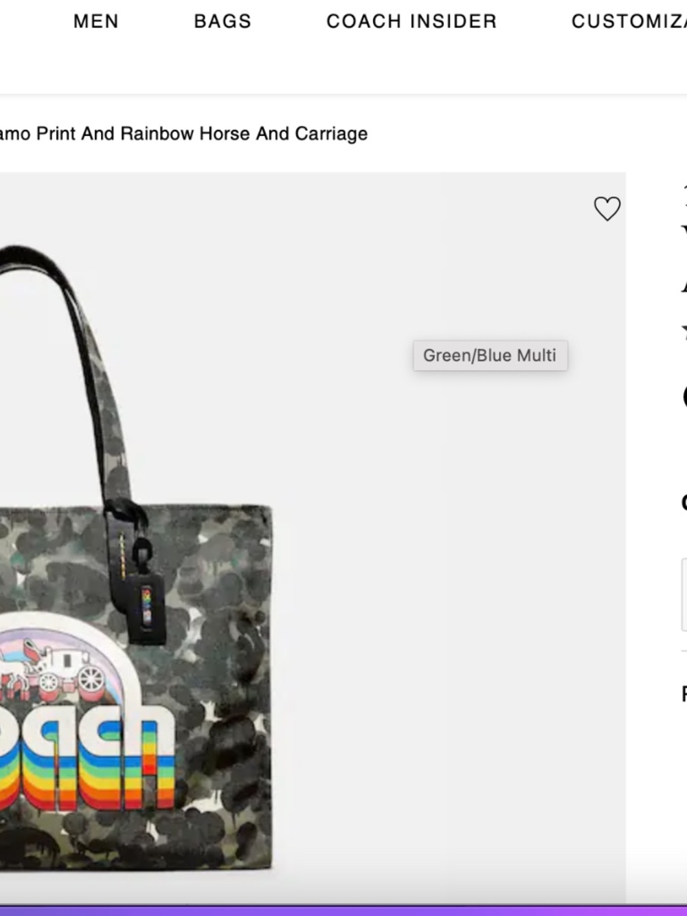 Coach Tote - Picture 3 of 12